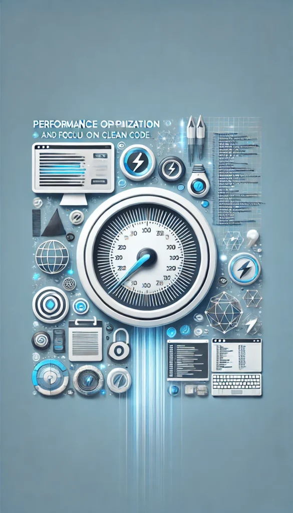 1.パフォーマンス最適化とクリーンコードへのフォーカス