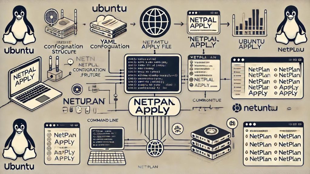 UBUNTUのNETPLANの基本的な使い方
